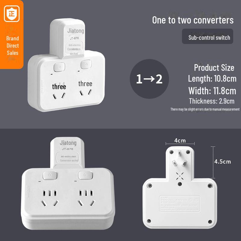 Smarte USB-Steckdosenleiste mit Schalter & Multifunktionserweiterung