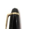 Excellent MONTBLANC Ballpoint pen Meisterstck Classic Pix Black gold  Used