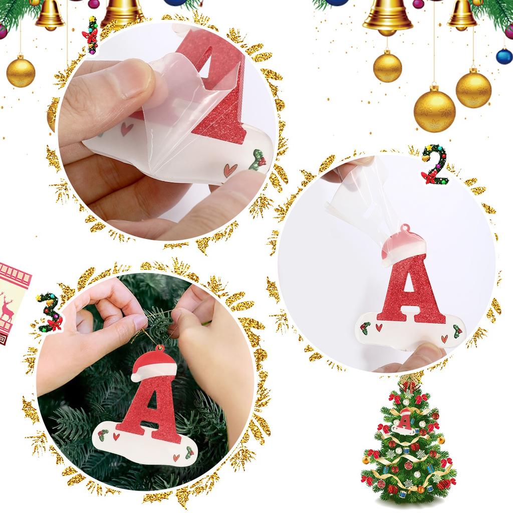 Christmas Acrylic Letter Pendant 2026 Merry Cristmas Decoration for Home Xmas Tree Hanging Ornaments Navidad Natal New Year 2026