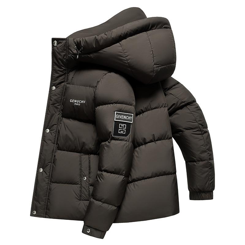 High-fill 90 White Duck Down Down Jacket for Autumn and Winter Men's Thickened Extreme Cold Short Style Trendy Cold-proof Down Jacket for Men