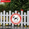 1pc 2d Flat 20*20cm, Security Alarm Under Video Surveillance Wooden Sign, for Restaurant Shop, Farmhouse, Street, Shop, Bar, and Coffee House Decor.