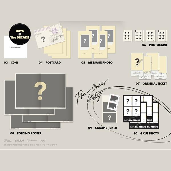 DAY6 The DECADE (SIX ON THE DICE VER., CITY DAYS VER) [Random Version]