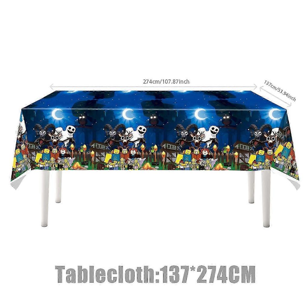 Roblox New Game 99Nights In The Forest Themed Party Supplies Scene Decoration New Arrival