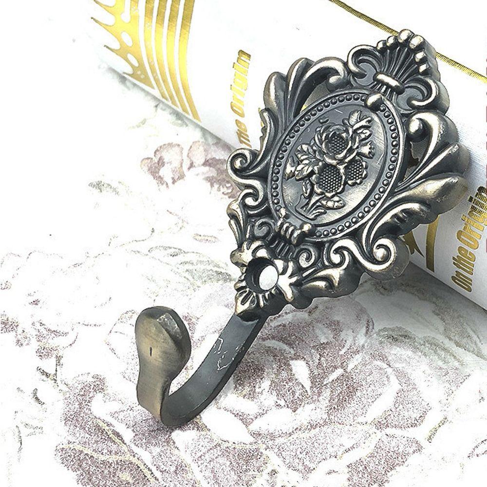 2Pcs Vintage Style Tieback Hooks Zinc Alloy Wall Hook New Curtain Drapery Interior Design