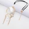 Earrings Chain Girl Pendant Personalized Vintage Premium Sweater Chain Women'S Metal Necklace