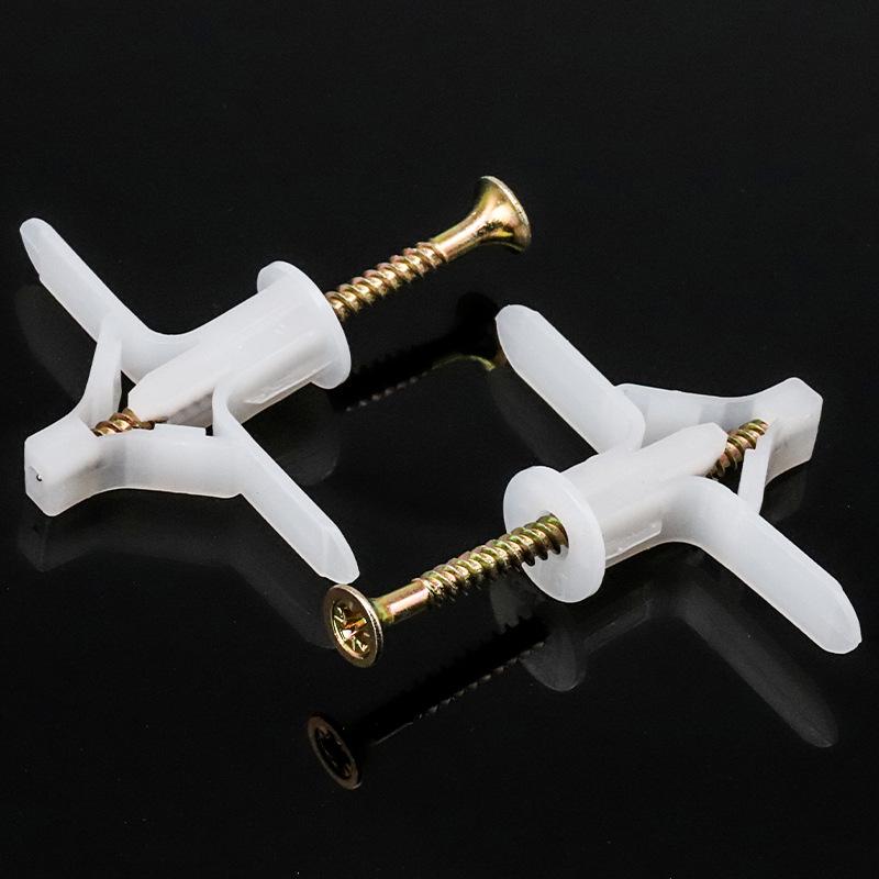 Gypsum Board Nylon Butterfly Expansion Screw Set