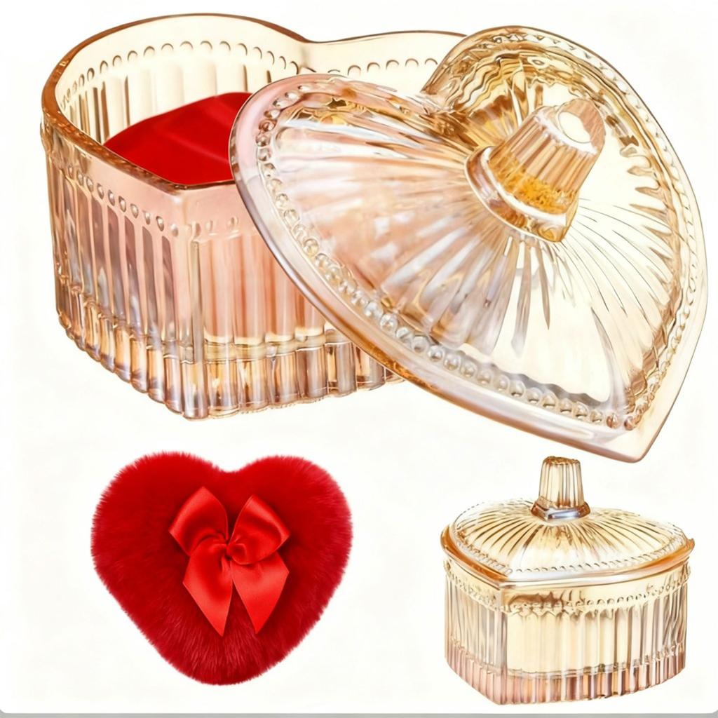 Puderquaste und Behälter, Puderbehälter mit Make-up-Quaste, Großer Puder für Frauen Körperquaste