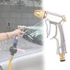 Premium Silver Plated Aluminum Alloy Water Gun For Car Washing And Gardening Needs