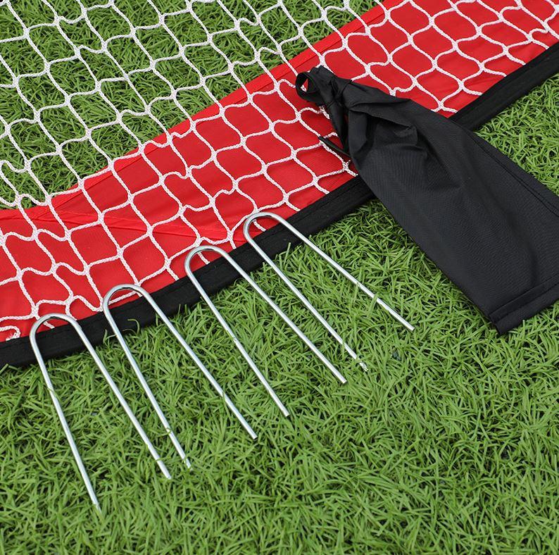 Children's soccer goal, portable, self-folding target mat, 2 in 1