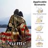 Elk88 Customize Your Name Blanket Lightweight Personalized Blanket Comfortable Great for Livingroom Bedding Bed Living Room Four Seasons Universal