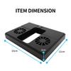 Ventilador de refrigeración para consola alimentado por USB para XBOX Series X Montaje lateral Refrigerador Radiador