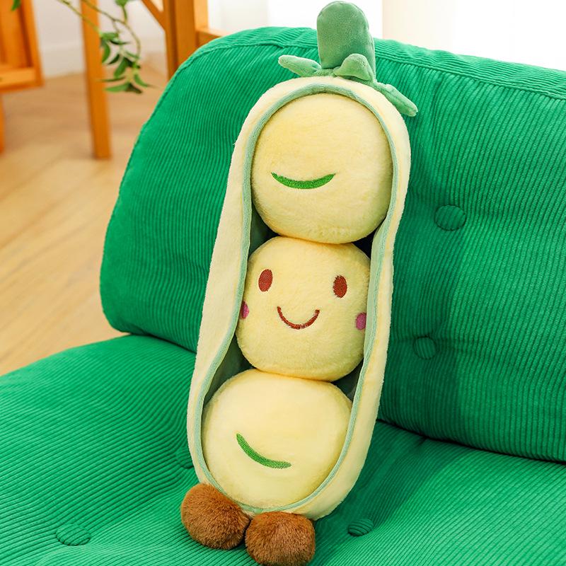 

Pea Pod Plush Toy - Goofy Dutch Doll Birthday Gift for Girls 30cm (120g)