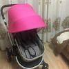 Canopy Pare-soleil Universel pour Poussette pour Bébé avec Protection Solaire Coupe-vent