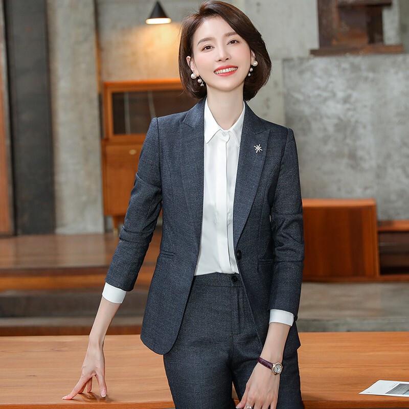 Tromman Women's Professional Business Suit Set