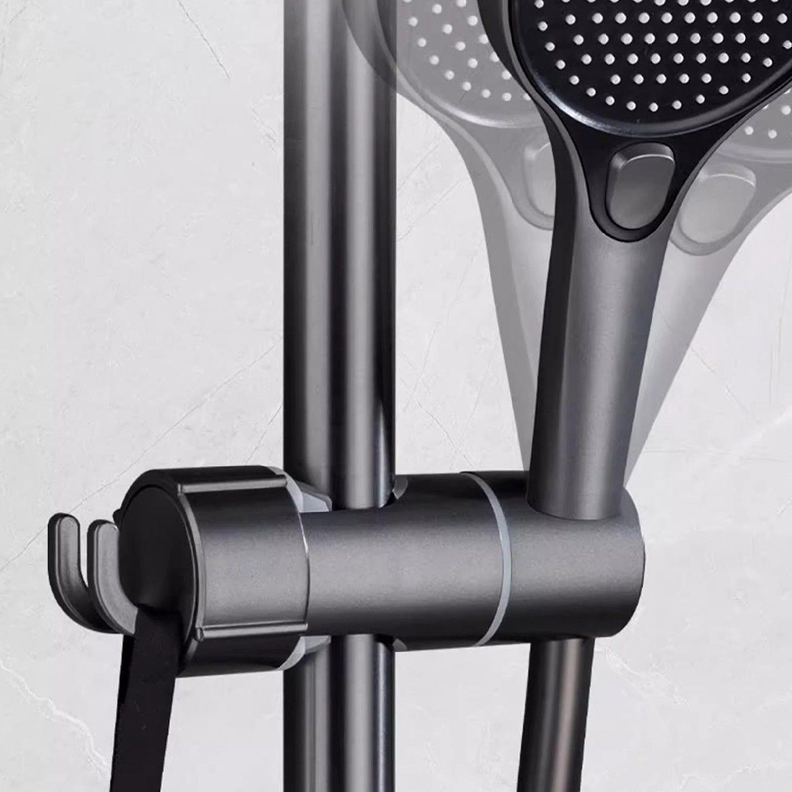 

Shower Head Mount Adjustable Shower Head Holder For Slide Bar 360 Degree Rotation Bathroom Sprayer Bracket For RV Toilet Hotel China Mainland