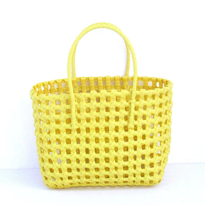 Handmade Hollow Weave Beach and Vegetable Basket Bag