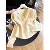 2026 Early Autumn Sequin Beaded Versatile Sweater Coat