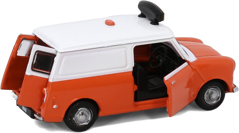 Tiny City Morris Mini Cooper Mk 1 Pantone Color 1/50 (Tigerlily)