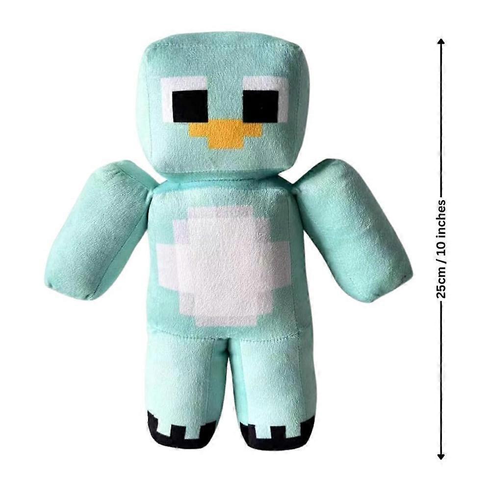 Minecraft Milo Pelúcia Boneca de Pelúcia - Adorável Figura Milo Chip para Meninos e Meninas, Ótimo Presente para Gamers