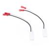 2pcs Car Speaker Wiring Harness Adapter Plug Stereo Connector Auto Tweeter Modification Replacement for Ford