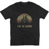 Oh Hi Mark The Room Tommy Wiseau Johnny Vintage Graphic T-Shirt Funny T-Shirt