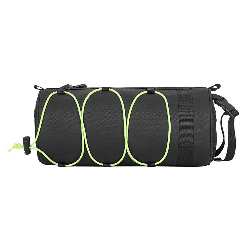 Multi-purpose Waterproof Backpack Road Cycling Frame Tube Bag Elastic Band Bike Bag Portable Handlebar Pannier