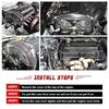 Mitsubishi 4G63 EVO4-8 Clear Lightweight Pulley Timing Gear Cover