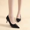 2025 New Pointed Toe Pumps Patent Leather Dress Women Shoes  High Heels Boat Shoes Shadow Wedding  Shoes for Wedding