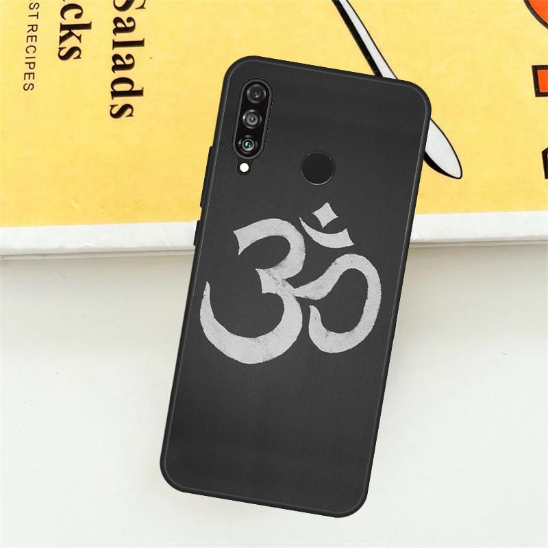 

Aum Om Yoga Symbol For Huawei Nova 3i 7i 8i 11i Y60 Y70 Y90 Y61 Y91 Nova 11 9 10 SE P30 Pro P20 P40 Lite Case Huawei P30 Pro