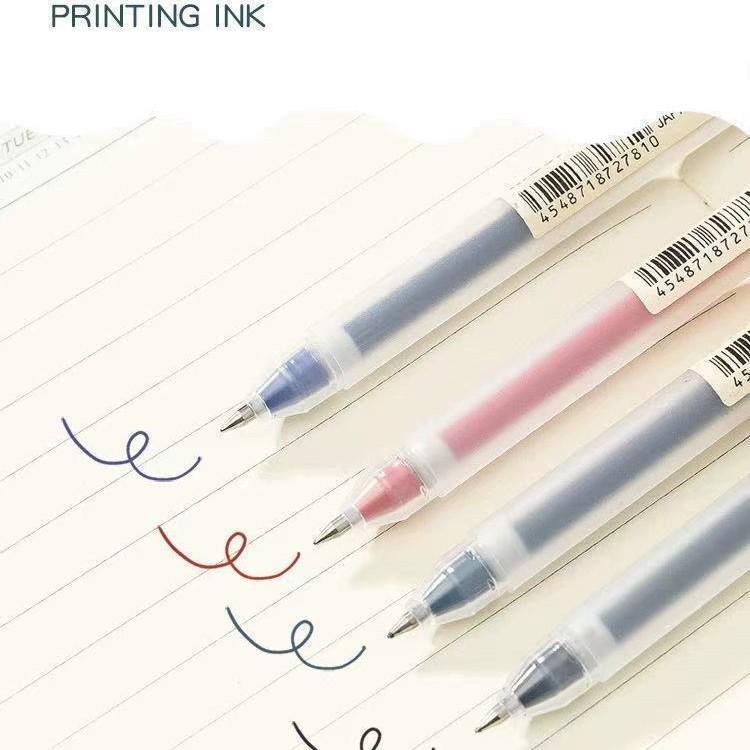 MUJI Выдвижная гелевая ручка 0,38/0,5 мм 0.38mm темно-синий