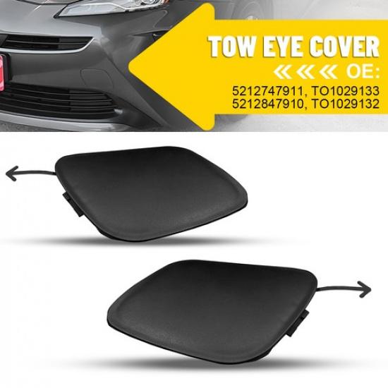 Крышка заглушка буксировочной петли переднего бампера ABS для - Toyota Prius Base