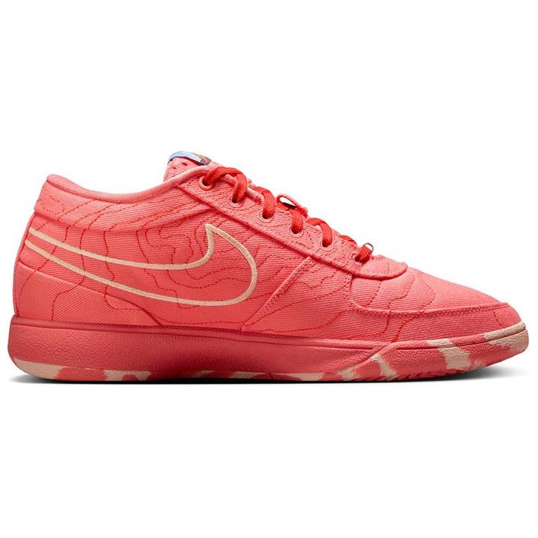 New Nike Book 1 Anti Slip Wear Resistant Low Top Basketball Shoes Men's Red IB8053-800
