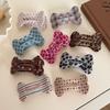 Sweet Cool Bone Hairpin: Star & Leopard Print Hair Clip Headwear Accessory