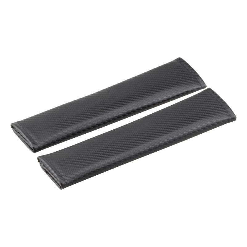 Car Seat Belt Cover Styling Gordelhoes Carbon Fiber Safety Seat Belt Pad Auto Styling Accessories Universal