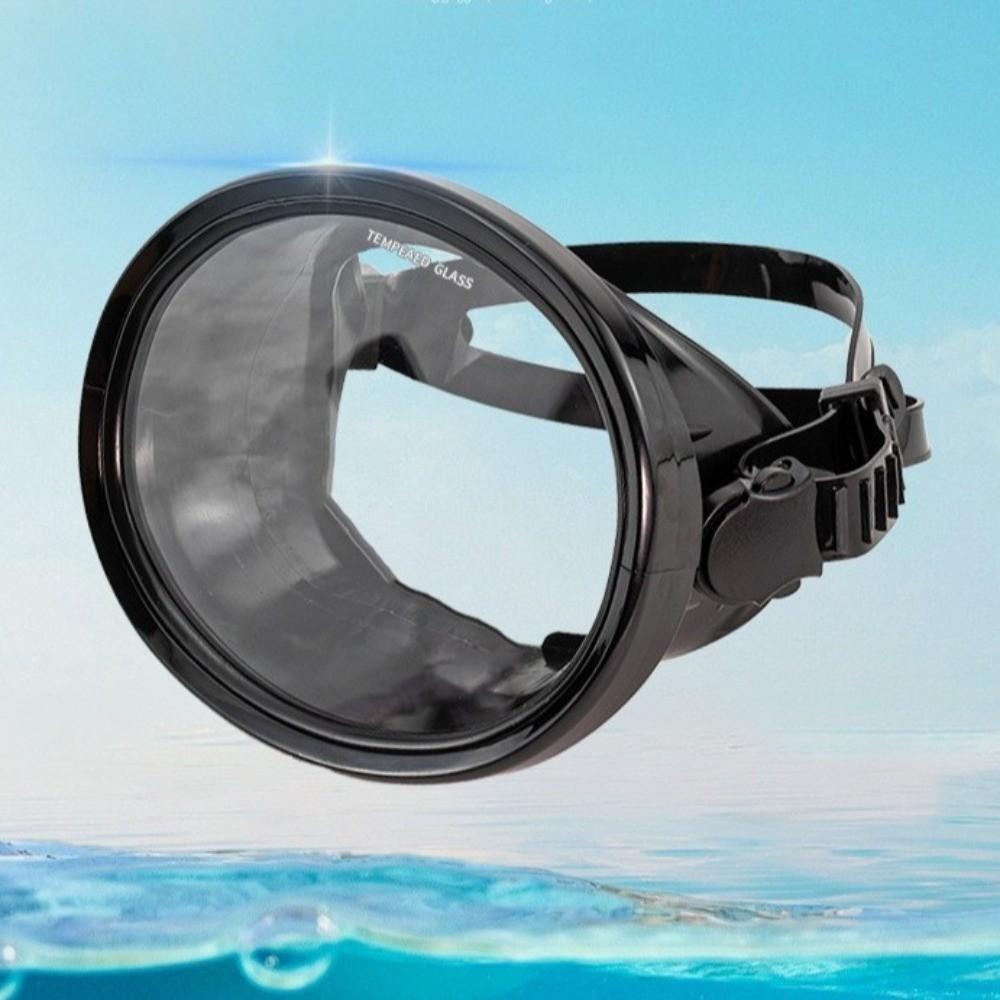 Tempered Glass Fisherman's Goggles PVC Diving Mask Sports Masks Snorkeling Goggles  Swimming