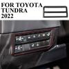 Carbon Fiber Style Side Console Headlight Switch Panel Trim For Toyota Tundra