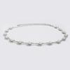 Gold Silver Pearl Waist Belt With Floral Design For Elegant Women Gift Idea