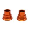 Für KTM 125 150 200 250 300 350 400 450 500 525 530 2008- EXC EXC-F EXC-W XC-W XCF-W CNC Vorder- und Hinterradachsnabenabstandshalter