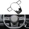 For Nissan Xtrail X-trail T33 Qashqai J12 Rogue Pathfinder Steering Wheel Panel Cover Sticker Car Interior Accessories Upgrade