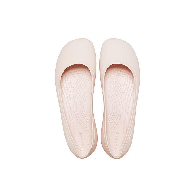 Crocs PU Casual Versatile Womens Slip-On Shoes Quartz Pink Women slip-on shoes 209384-6UR