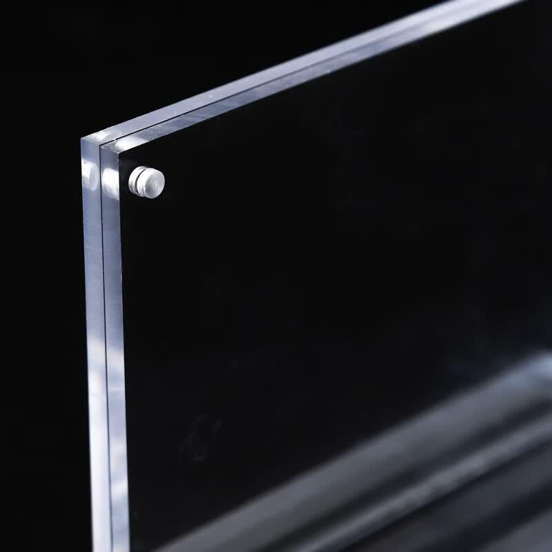 BAIGE Acrylic Desktop Sign Holder