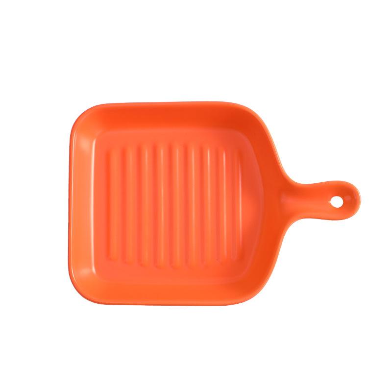 Plates Creative Internet Celebrity Plates Vegetable Plates Household Nordic Tableware Breakfast Plates Baking Bowls Oven Special Baking Trays