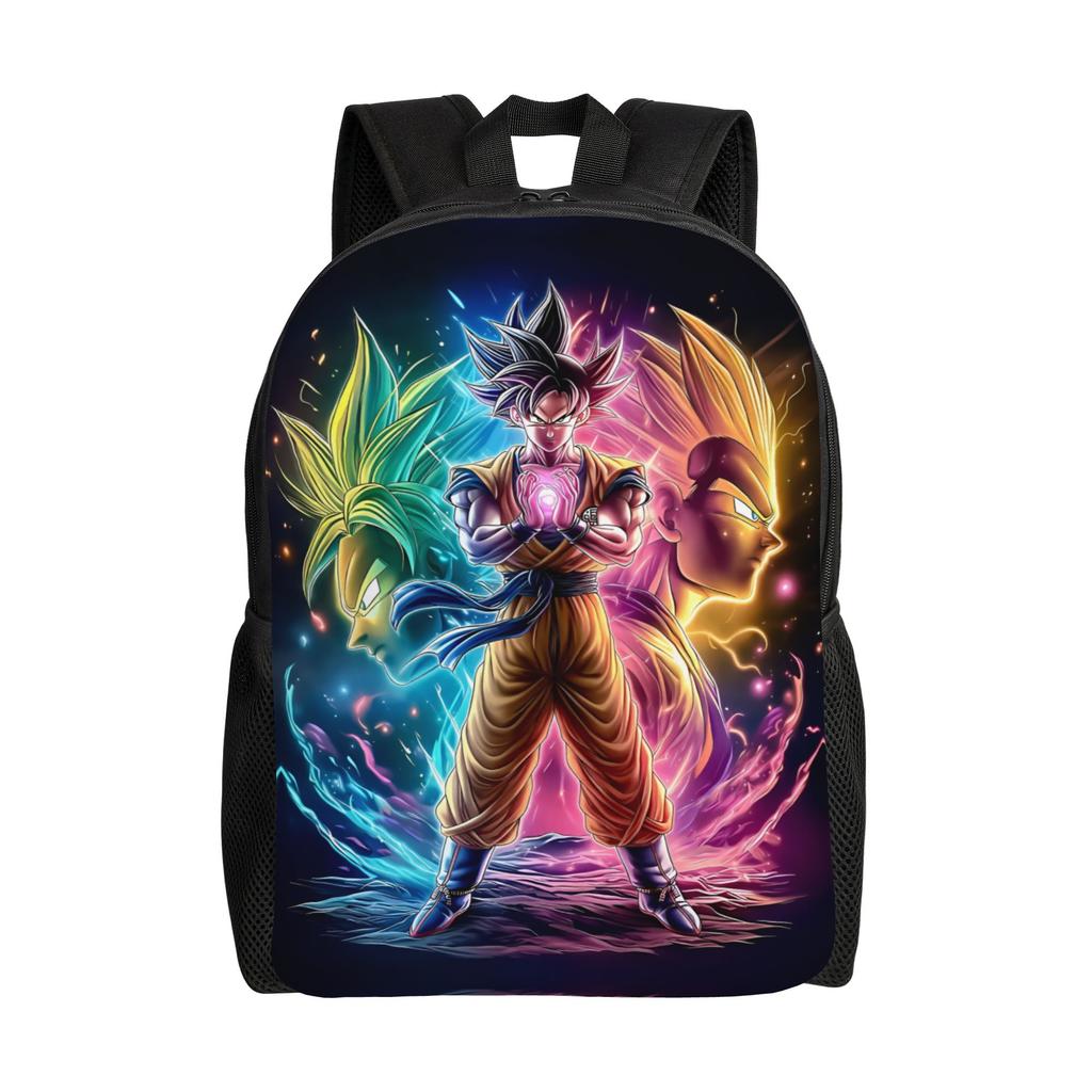 DBZ Dragons Goku Ball Laptop Backpack Men Women Casual Bookbag for College School Students Warrior Bags