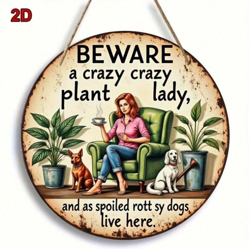 Decorative Metal Wall Art Sign 20x20 cm Home Decor Tin Sign