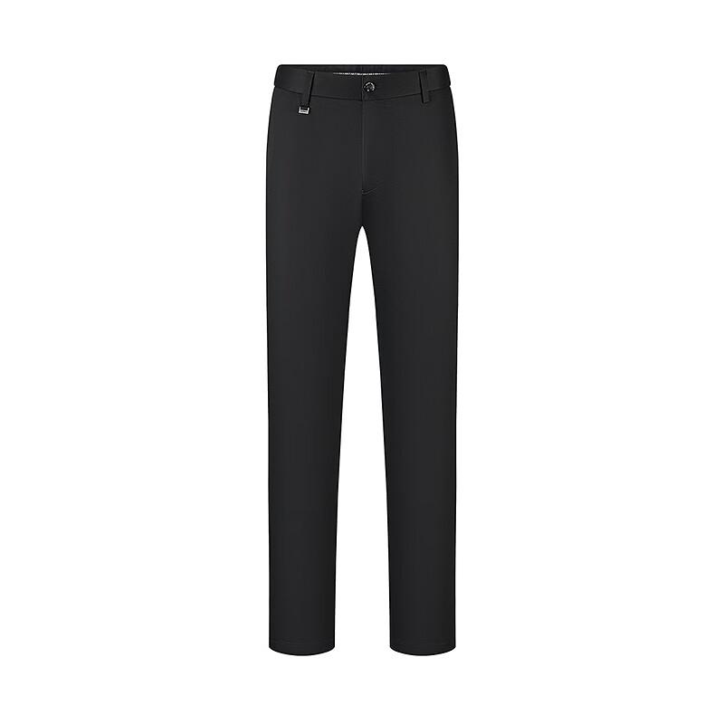 Qipai Men's Cooling Bamboo Fiber Cropped Tapered Casual Pants