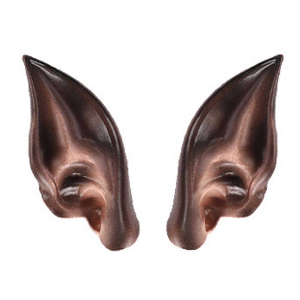 Uszy Elfa Dekoracja Halloweenowa Anime Wróżka Cosplay Akcesoria Sztuczne Anielskie Elfickie Uszy Rekwizyty Kostiumy Zdjęcie Dekoracja Świąteczna