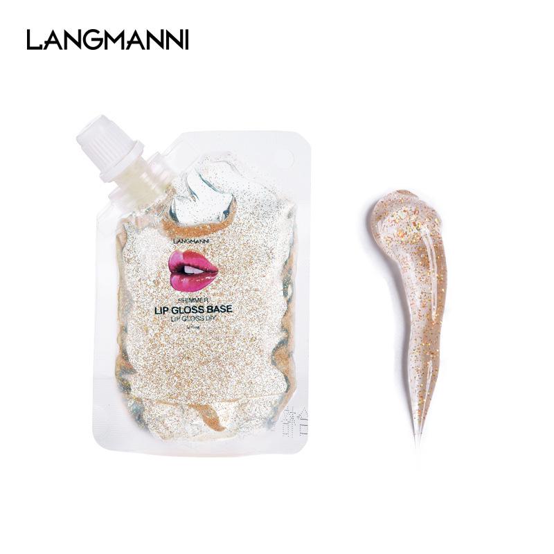 Langmannni DIY Transparent Lip Gloss Base