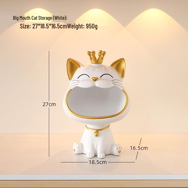 Креативный держатель для ключей в виде кошки для гостиной, домашний декор