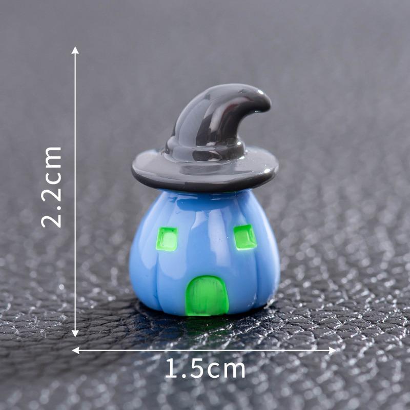 

Halloween Pumpkin Zombie Magic House Mini Tiny House Resin Crafts Resurrection Ghost Festival Ornaments Knickknacks Halloween House