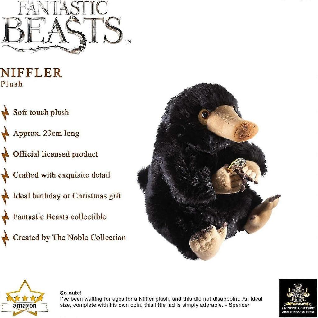 Niffler Plüschtier, 9 Zoll (23cm) Phantastische Tierwesen Spielzeug